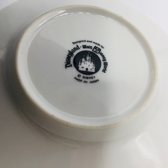 VINTAGE Disney Disneyland Magic Castle Demitasse Teacup & Saucer 2 Pc Set Japan - Picture 9 of 10